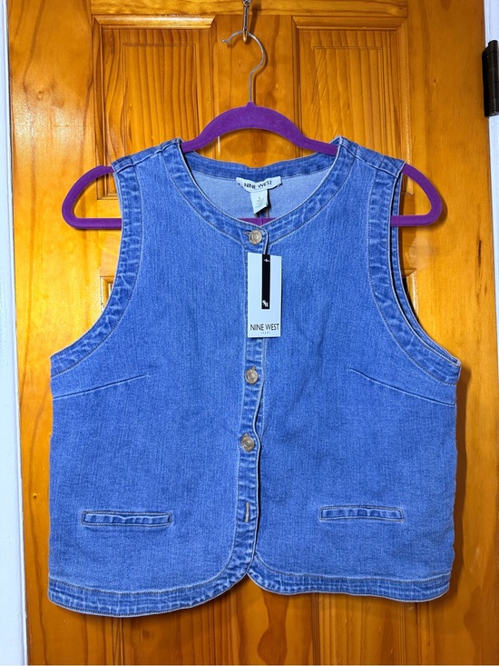 Nine West Tops - Nine West Women’s Denim Vest